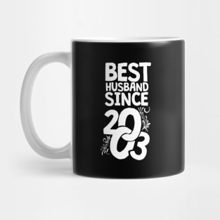 'Best Husband Since 2003' Sweet Wedding Anniversary Gift Mug